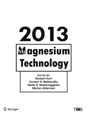 ❞ كتاب Magnesium Technology 2013: FE Modelling of Tensile and Impact Behaviours of Squeeze Cast Magnesium Alloy AM60 ❝  ⏤ سوفين نايجل ماثودهو
