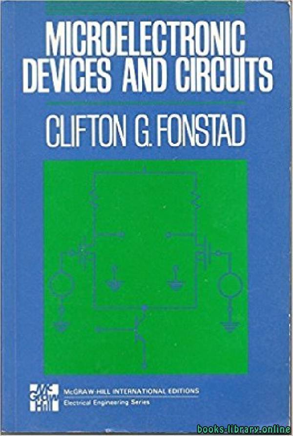 قراءة و تحميل كتابكتاب Microelectronic Devices and Circuits  PDF