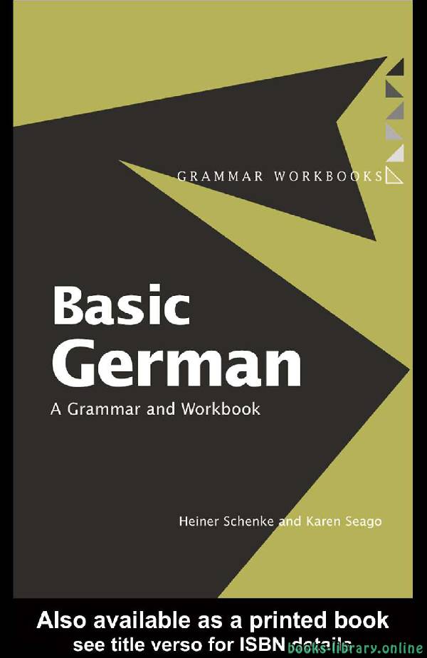 قراءة و تحميل كتابكتاب Basic German PDF