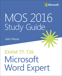 EXAM 77-726 Microsoft Word Expert 