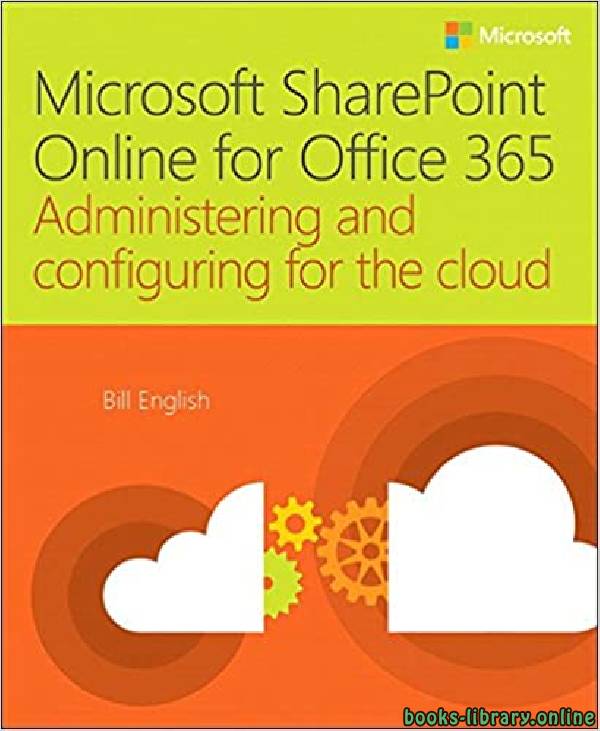 ❞ كتاب Microsoft SharePoint Online for Office 365 ❝  ⏤ بيل إنجليش
