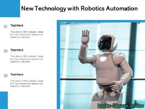 قراءة و تحميل كتابكتاب An Introduction to Robotics  PDF