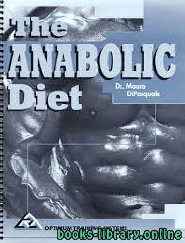 قراءة و تحميل كتابكتاب THE ANABOLIC DIET PDF