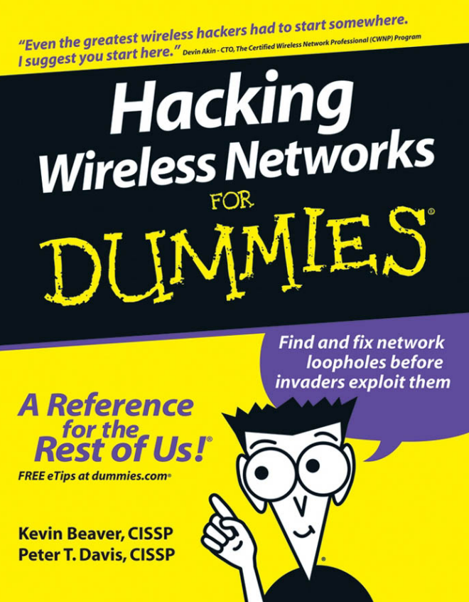 ❞ كتاب Hacking Wireless Networks For Dummies ❝  ⏤ كيفن بيفر
