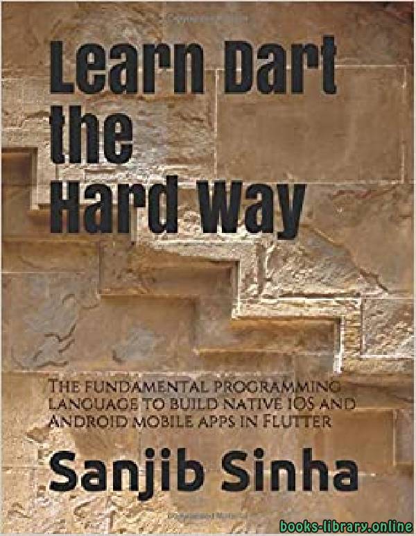 ❞ كتاب Learn Dart the Hard Way ❝  ⏤ سانجيب سينها