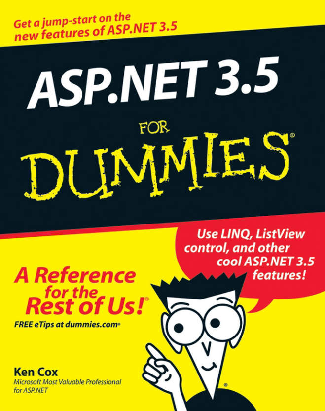 ❞ كتاب ASP.NET 3.5 For Dummies ❝  ⏤ Ken Cox