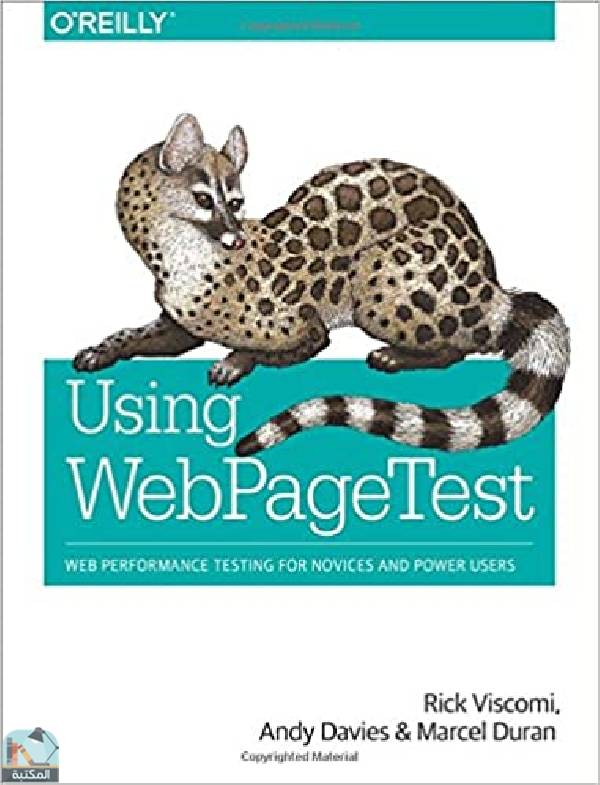 ❞ كتاب Using WebPageTest ❝  ⏤ مارسيل دوران