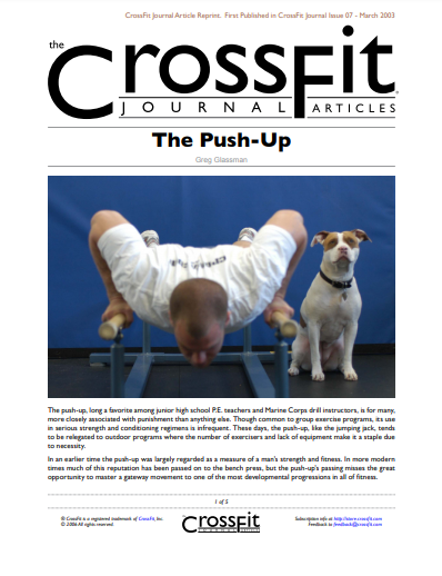 ❞ كتاب CrossFit Journal Article ❝  ⏤ كاتب غير معروف