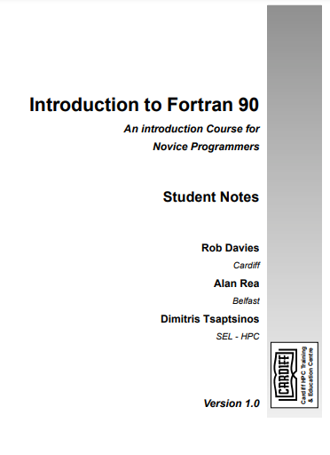 ❞ كتاب Introduction to Fortran 90 ❝  ⏤ Rob Davies
