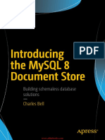 ❞ كتاب Introducing the MySQL 8 Document Store ❝  ⏤ تشارلز بيل