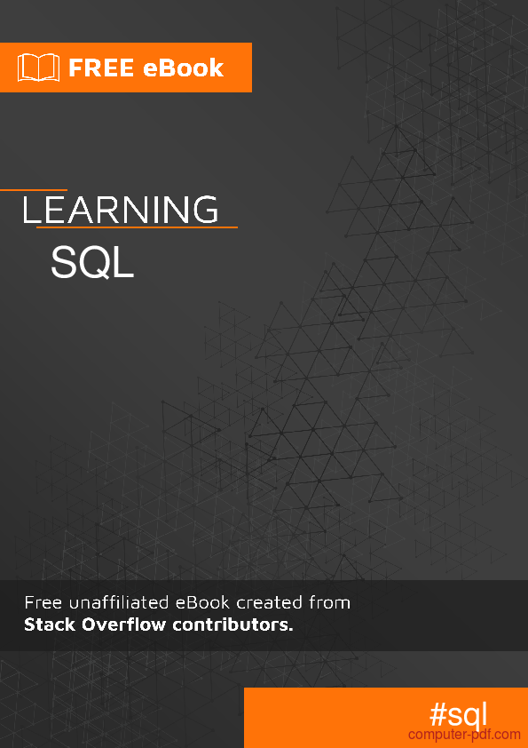❞ كتاب تعلم Learning SQL ❝  ⏤ كاتب غير معروف