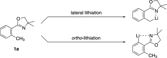 ❞ كتاب Optional ortho and lateral lithiations of4,4-dimethyl-2-(o-tolyl)oxazolines ❝ 
