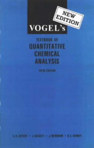 ❞ كتاب التحليل العضوي الكيفي- سلسلة كتب فوغل Vogel s Qualitative Inorganic Analysis 5th edition 1979 ❝ 