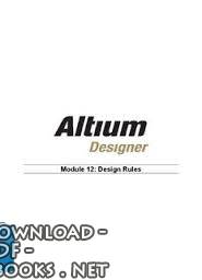 قراءة و تحميل كتابكتاب Module 12: Design Rules PDF