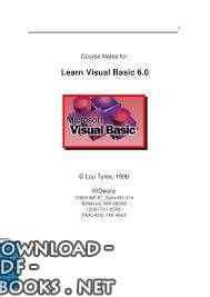 قراءة و تحميل كتابكتاب Course Notes for: Learn Visual Basic 6 0 PDF