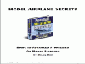 ❞ كتاب Model Airplane Secrets ❝ 