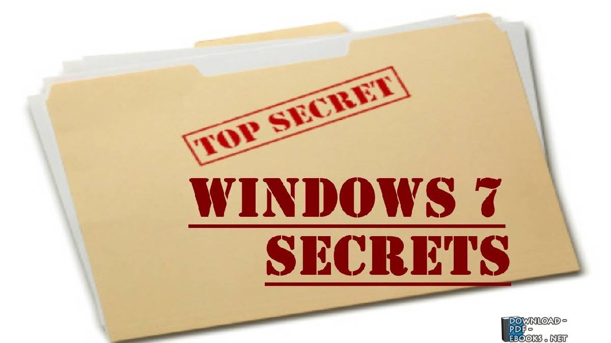 قراءة و تحميل كتابكتاب Windows 7 Secrets PDF