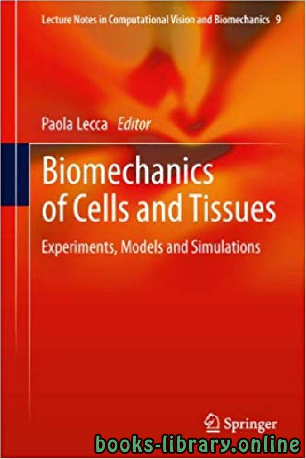 قراءة و تحميل كتاب Molecular, Cellular and Tissue Biomechanics lec 2 notes PDF