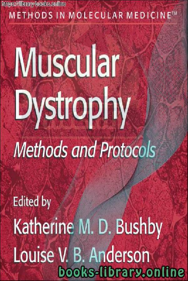 قراءة و تحميل كتابكتاب Muscular Dystrophy  Methods and Protocols-Humana Press PDF
