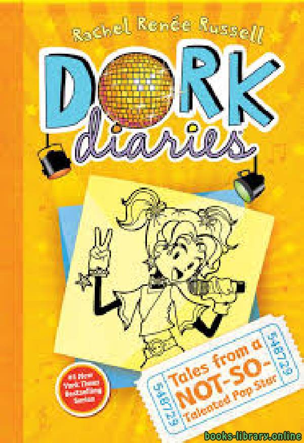 قراءة و تحميل كتابكتاب Dork Diaries  Tales from a not-so-Talented Pop Star PDF