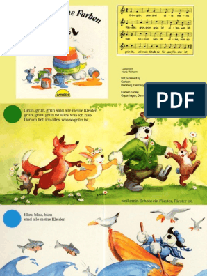 قراءة و تحميل كتاب Alle Meine Farben binder. PDF