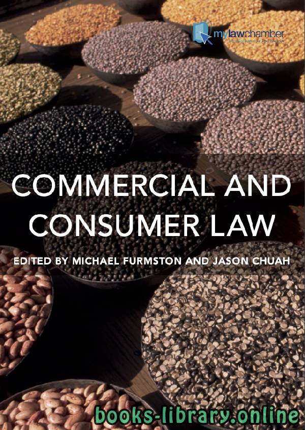 قراءة و تحميل كتابكتاب Commercial and Consumer Law PDF