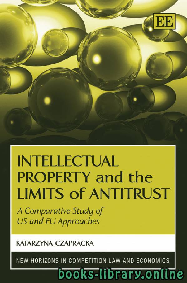 قراءة و تحميل كتابكتاب Intellectual Property and the Limits of Antitrust PDF