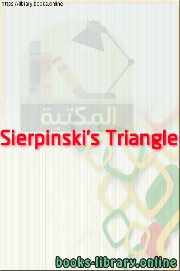 قراءة و تحميل كتاب Sierpinski's Triangle PDF