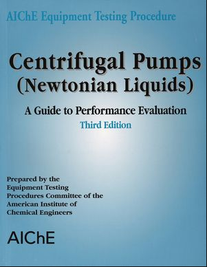 Centrifugal Pumps (Newtonian Liquids): Front Matter