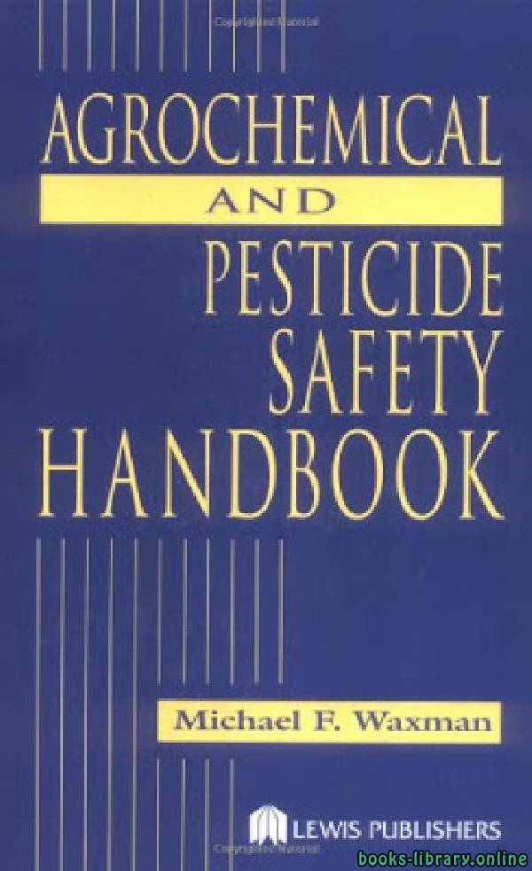 قراءة و تحميل كتابكتاب Agrochemical and Pesticides Handbook PDF