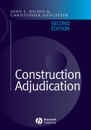 ❞ كتاب Construction Adjudication: Appendix 5: The Construction Contracts (Scotland) Exclusion Order ❝  ⏤ John L. Riches