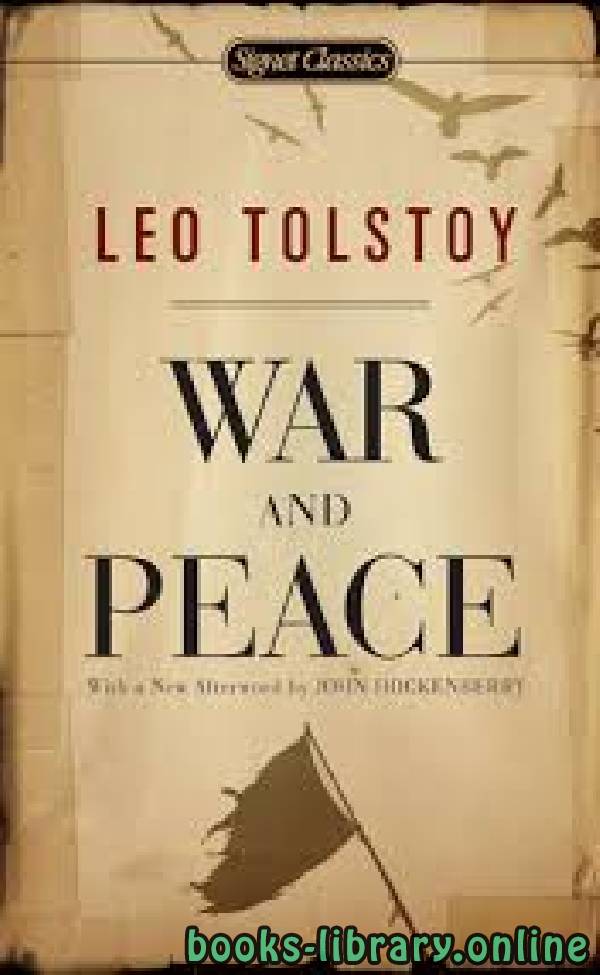 قراءة و تحميل كتابكتاب War and Peace PDF