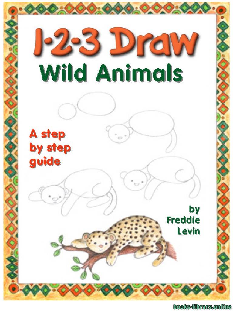 ❞ كتاب تعلم رسم حيوانات الغابة    42 - How to Draw Zoo Animals ❝ 