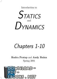 قراءة و تحميل كتابكتاب STATICS DYNAMICS Chapters 1-10 PDF