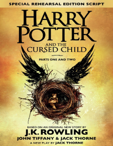 ❞ كتاب Harry Potter and the Cursed Child ❝  ⏤ ج. ك. رولينج