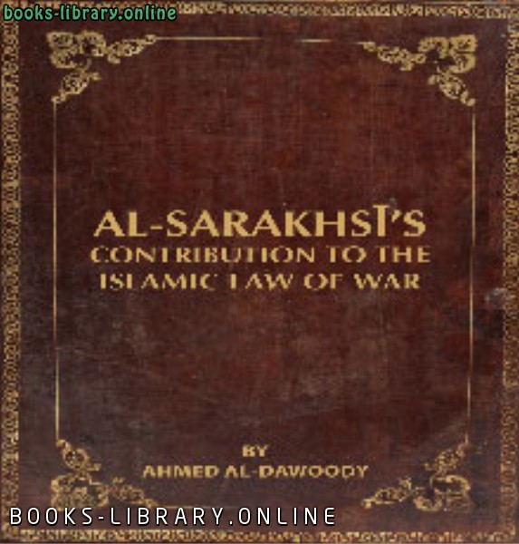 قراءة و تحميل كتابكتاب Al Sarakhsī’s Contribution to the Islamic Law of War PDF