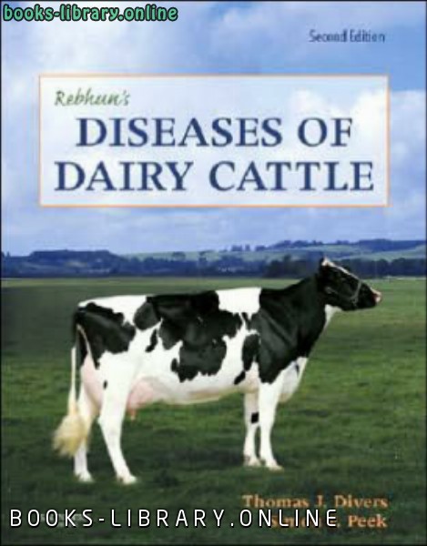 قراءة و تحميل كتابكتاب Rebhun' s Diseases of Dairy Cattle PDF