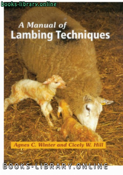 ❞ كتاب Manual of Lambing Techniques ❝ 