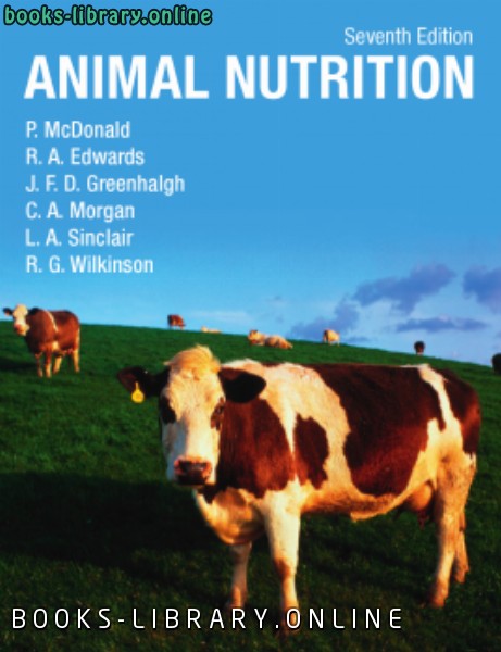 قراءة و تحميل كتابكتاب Animal Nutrition , 7th edition PDF