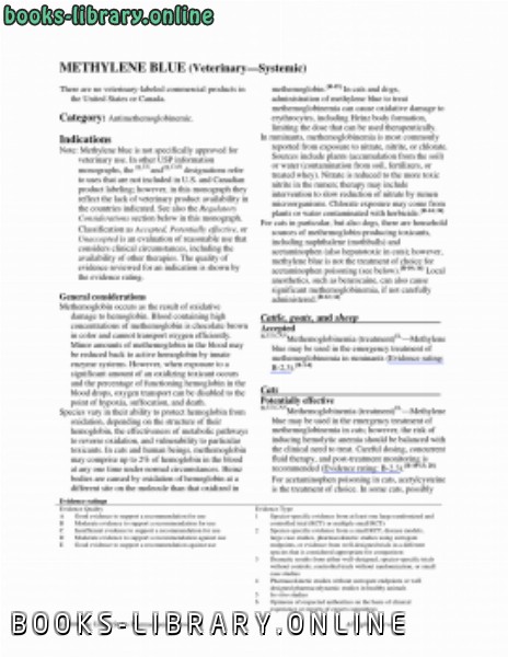 قراءة و تحميل كتاب Methylene Blue PDF