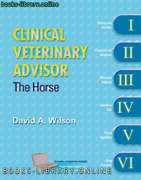 قراءة و تحميل كتابكتاب Clinical Veterinary Advisor The Horse PDF