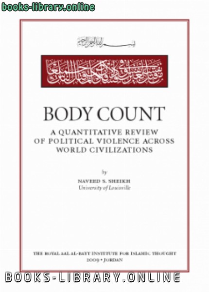 ❞ كتاب Body Count a quantitative review of political violence across world civilizations ❝  ⏤ نفيد شيخ