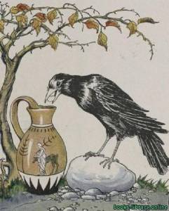 The Crow And The Pitcher 