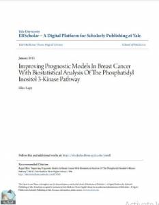 Improving Prognostic Models In Breast Cancer With Biostatistical Analysis Of The Phosphatidyl Inositol 3-Kinase Pathway 